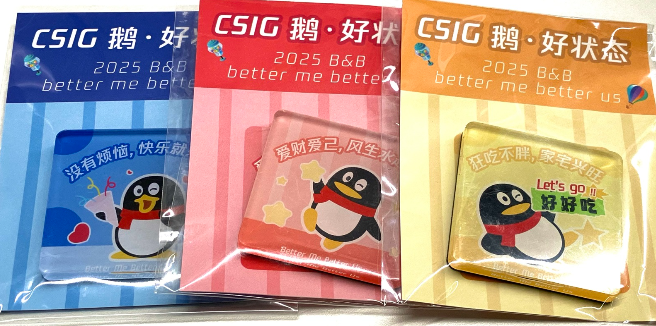 CSIG 鹅・好状态冰箱贴