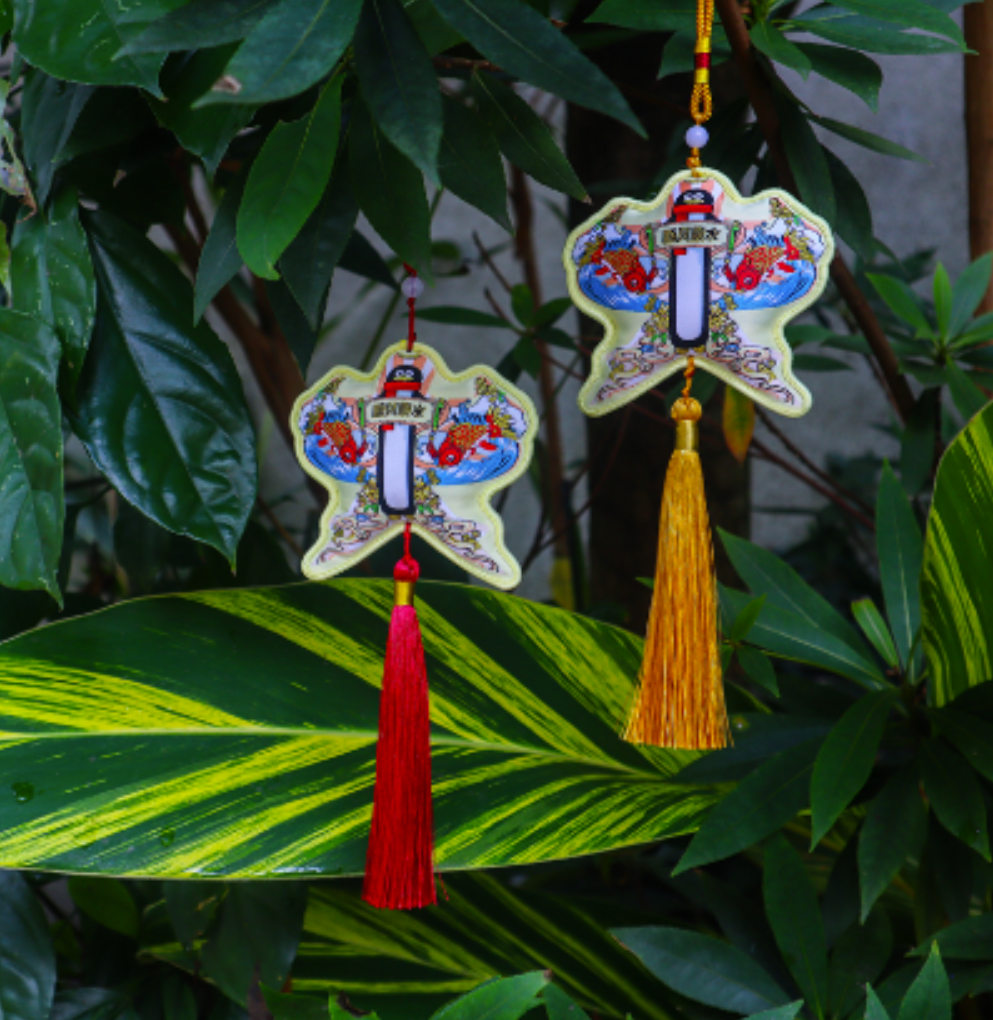 顺风顺水长鹅风筝挂件