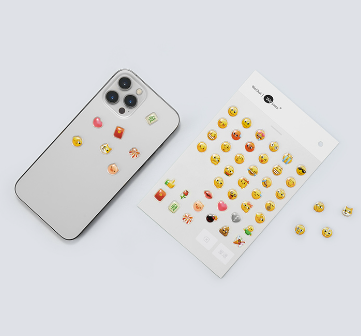 westore黄脸泡泡贴纸