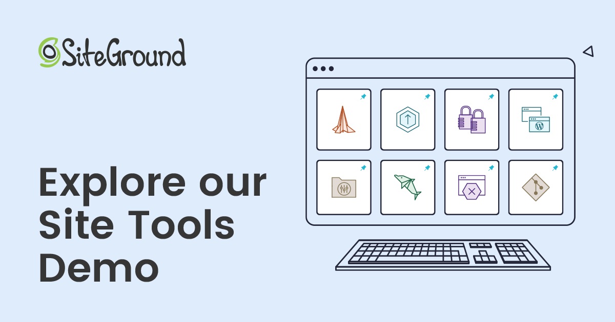 SiteGround主机站点工具SITE TOOLS设置教程