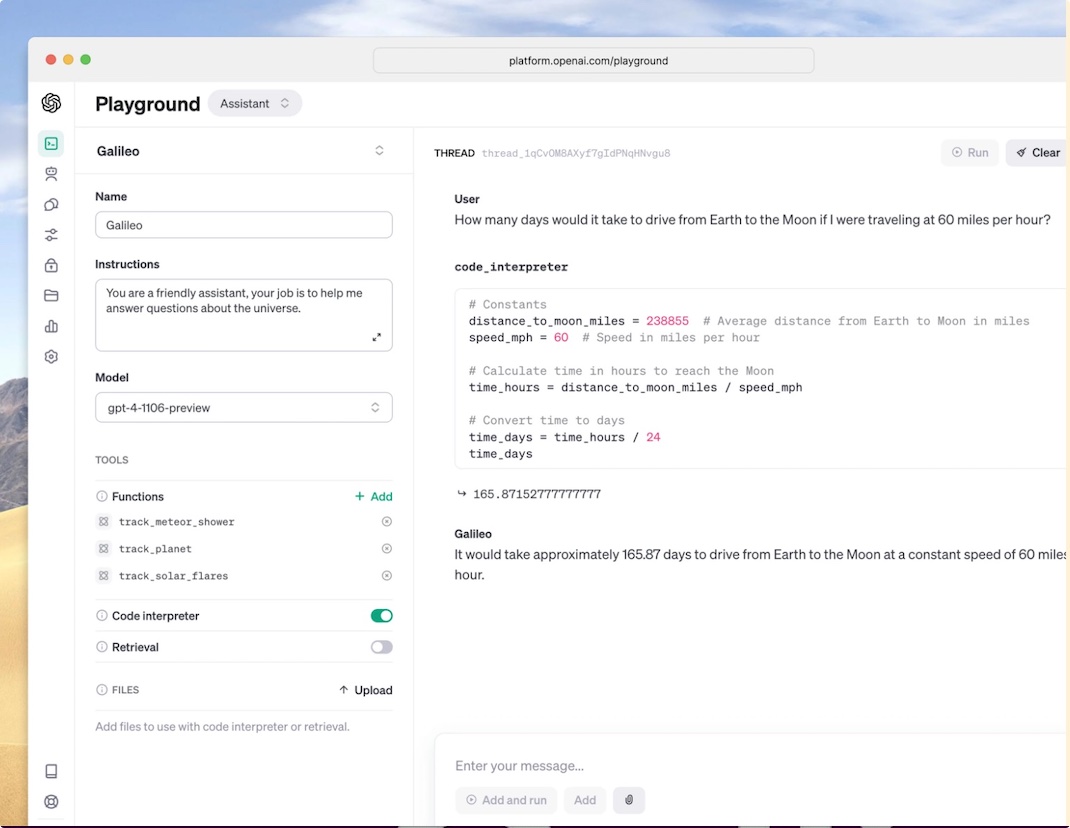 OpenAI Assistants-API简明教程