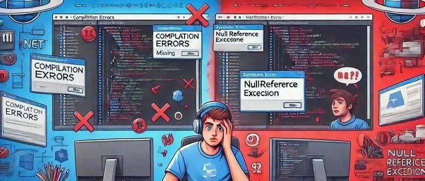 .NET 中编译错误与运行时错误的区别