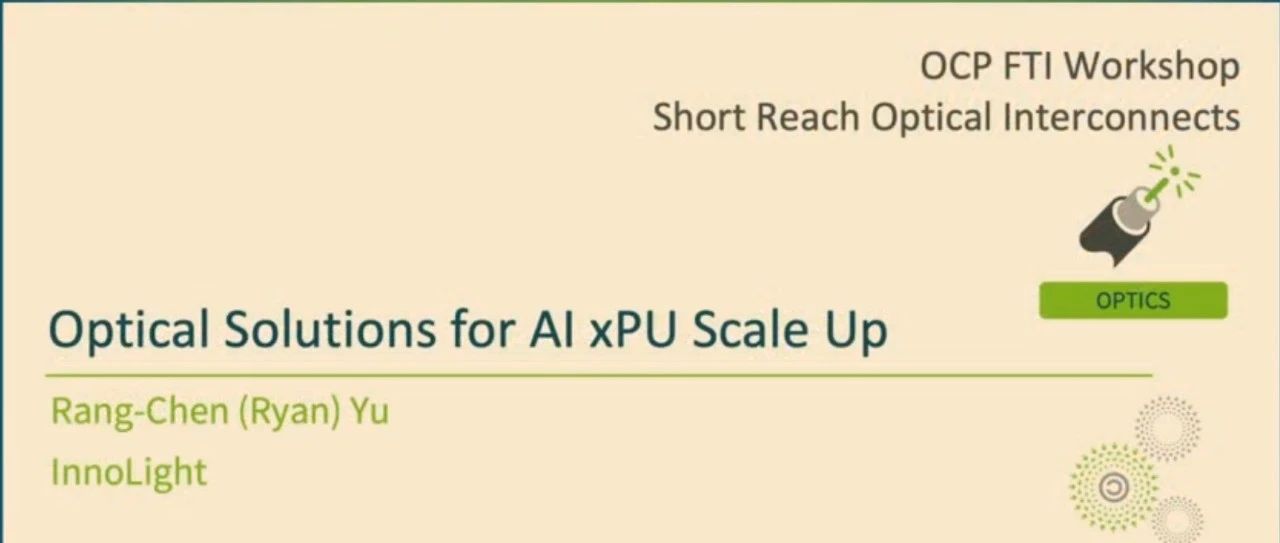 OCP 2024旭创报告：硅光LPO、可安装（mountable）的CPO