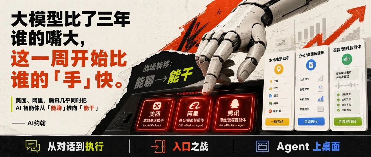 当 AI 能替你下单、打车、写代码，赢家不再是谁参数大，而是谁先接管你的桌面。