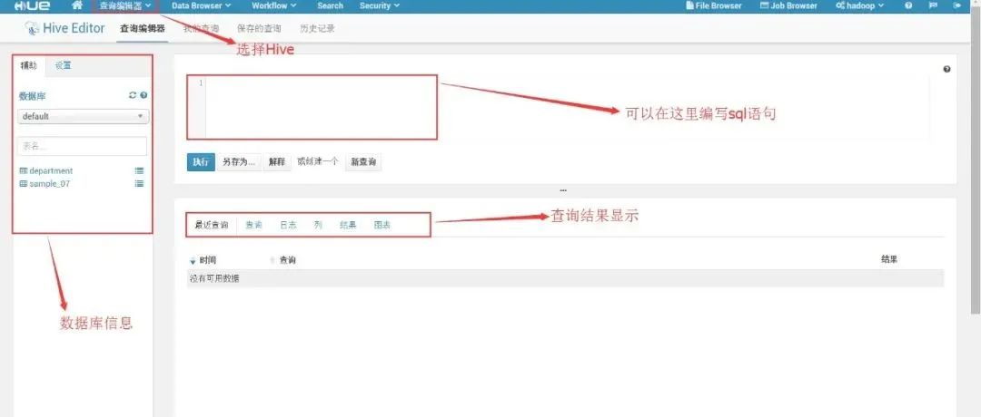 安装hue及hadoop和hive整合