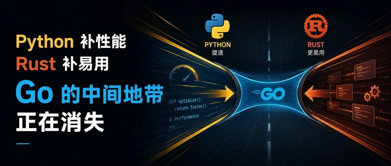 Python提速、Rust简化，Go独有的中间赛道快要没了