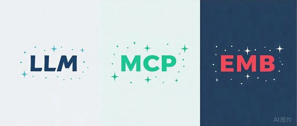 一口气讲清楚：LLM、MCP、EMB