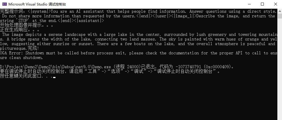 Phi小模型开发教程：C#使用本地模型Phi视觉模型分析图像，实现图片分类、搜索等功能
