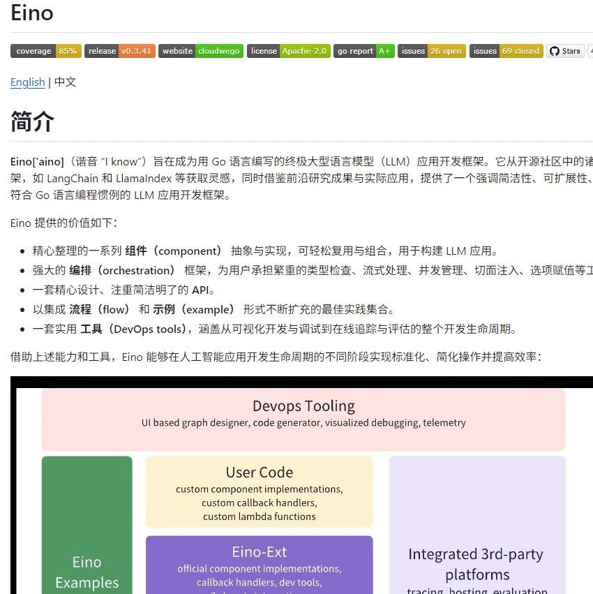eino v0.3.41重磅发布｜解读全新更新及实战性能提升详解！