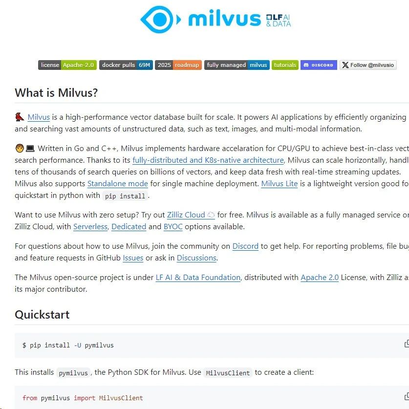 milvus v2.5.12震撼发布！全新JSON索引支持再升级，安全与性能双重保障！