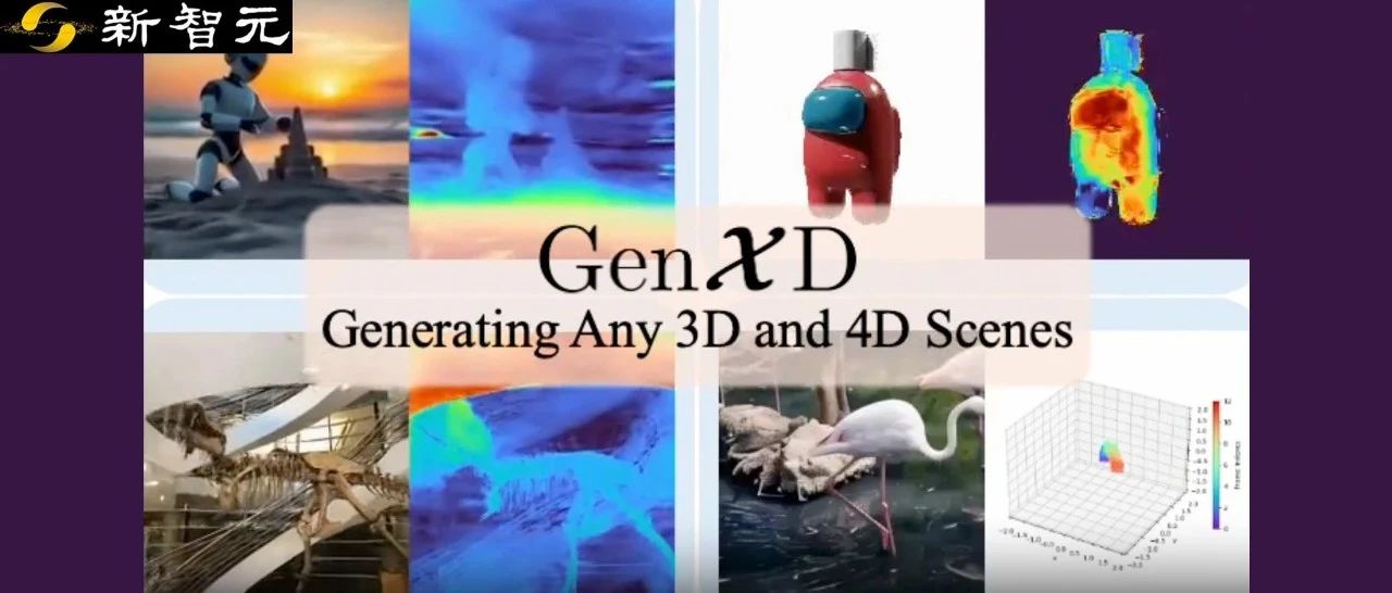 突破次元壁！新加坡国立发布GenXD：拿捏真实感3D、4D动态场景