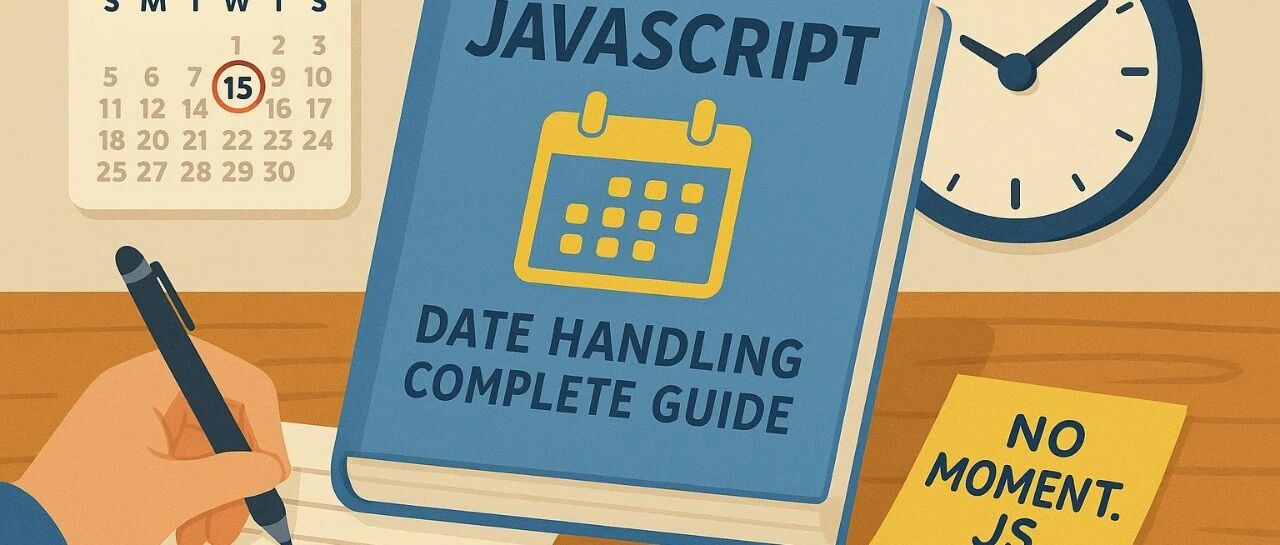 JavaScript原生实战手册 · 日期处理完全指南：不再依赖Moment.js