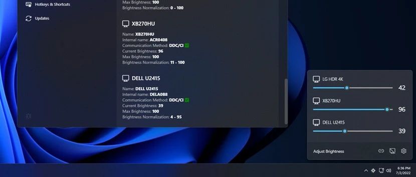 多屏党福音！这款 6.4k Star 的开源神器一键搞定 Windows 显示器亮度管理