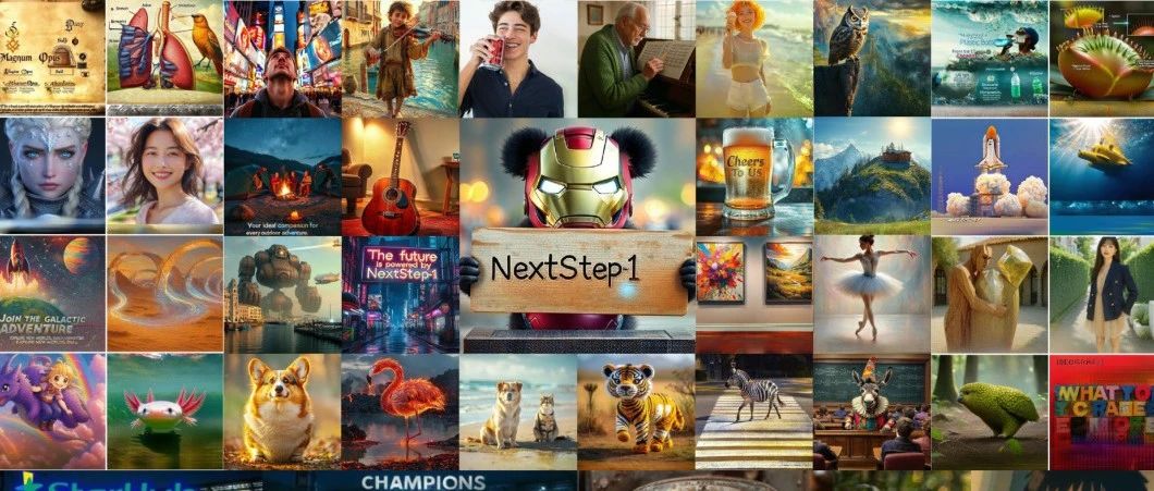 自回归新王登基！NextStep-1强势登场，图像生成SOTA达成！高保真+强编辑，太能打了！