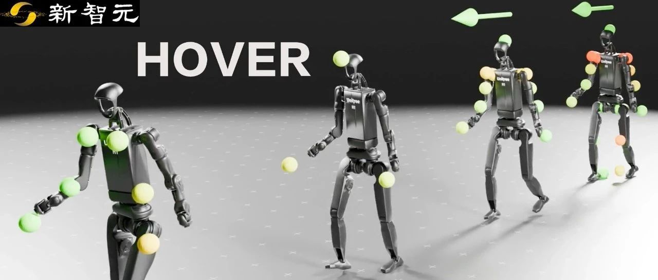 Jim Fan全华人团队HOVER问世，1.5M小模型让机器人获「潜意识」！