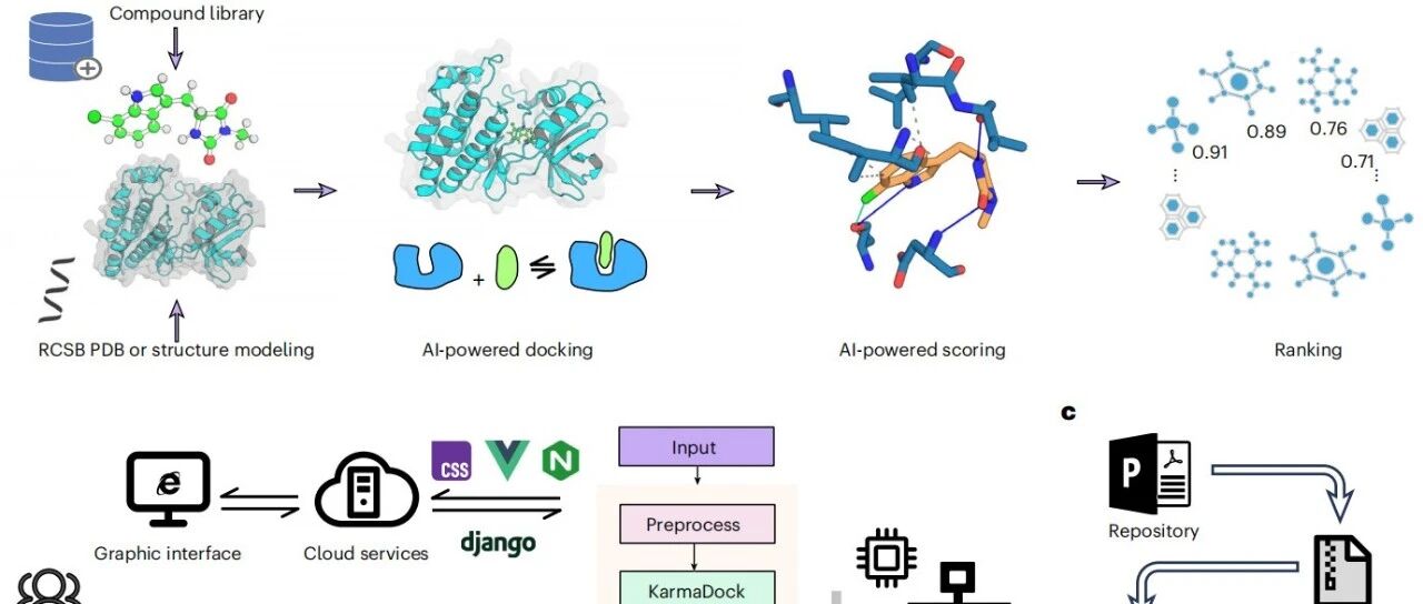 Nat. Protoc. | AI 对接终于走向可用平台？浙大团队打造CVSP-AIE 把AI虚拟筛选做成工作流