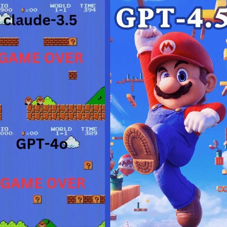 Claude 3.7硬控马里奥90秒，GPT-4o开局暴毙！Karpathy直呼基准失效，游戏成LLM新战场