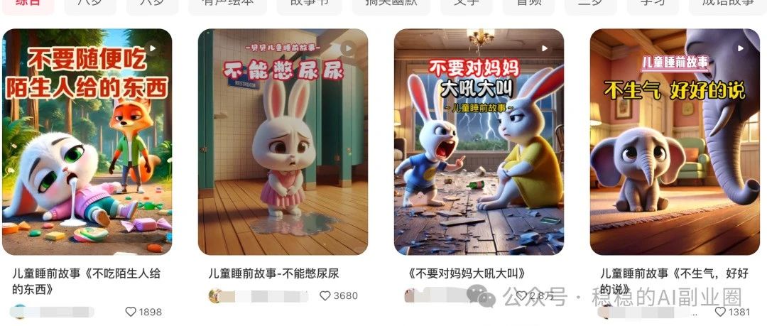 DeepSeek + 剪映AI鲨疯了！5分钟做出儿童睡前童话故事视频（附变现方法+保姆级实操教程）