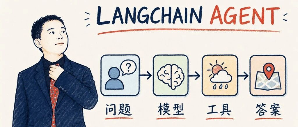 从一次天气查询开始，彻底搞懂 LangChain Agent 的工作闭环