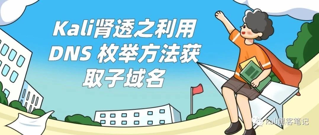 利用DNS 枚举获取子域名