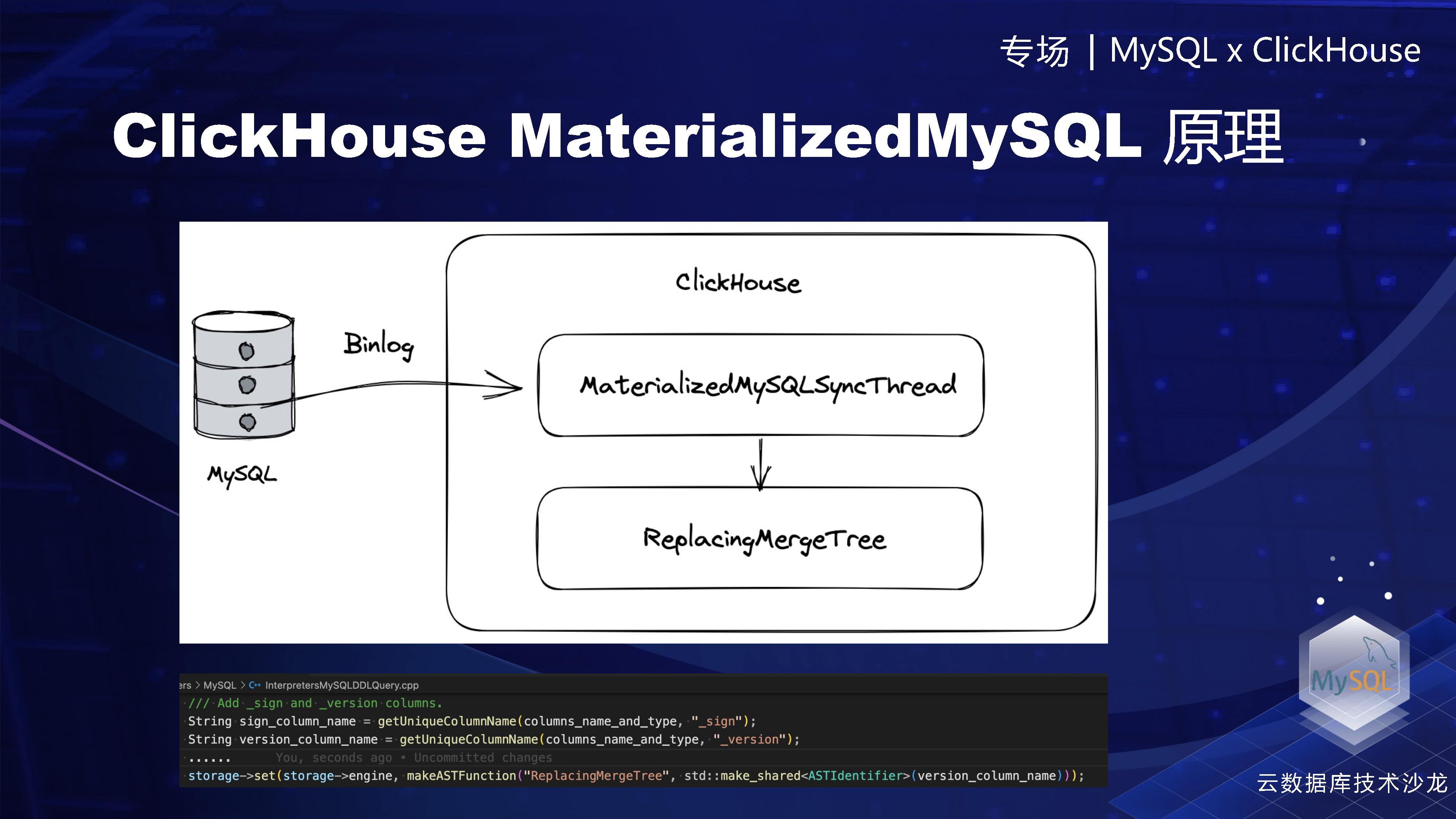 Materialized MySQL的原理