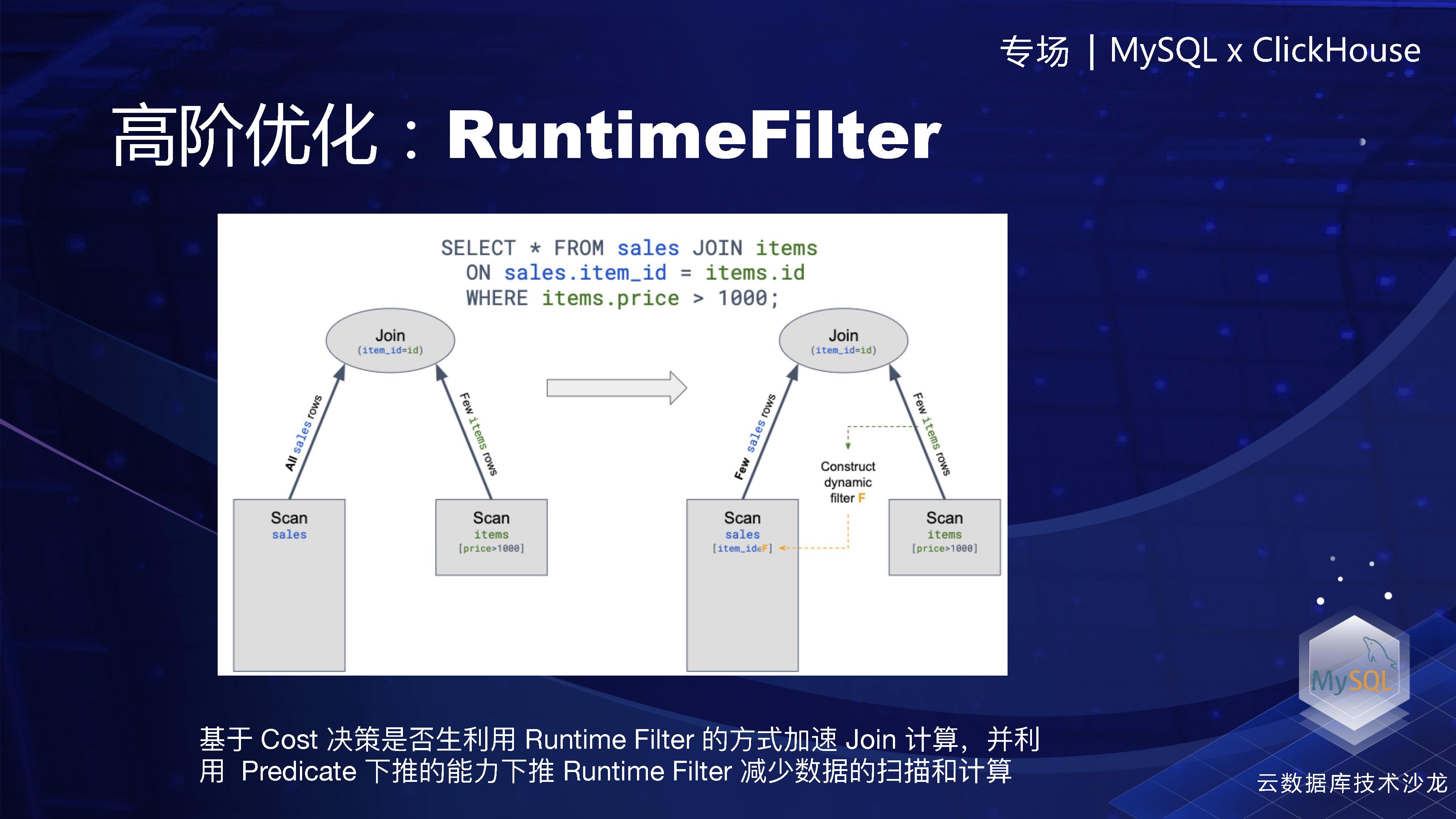 高阶优化：RuntimeFilter