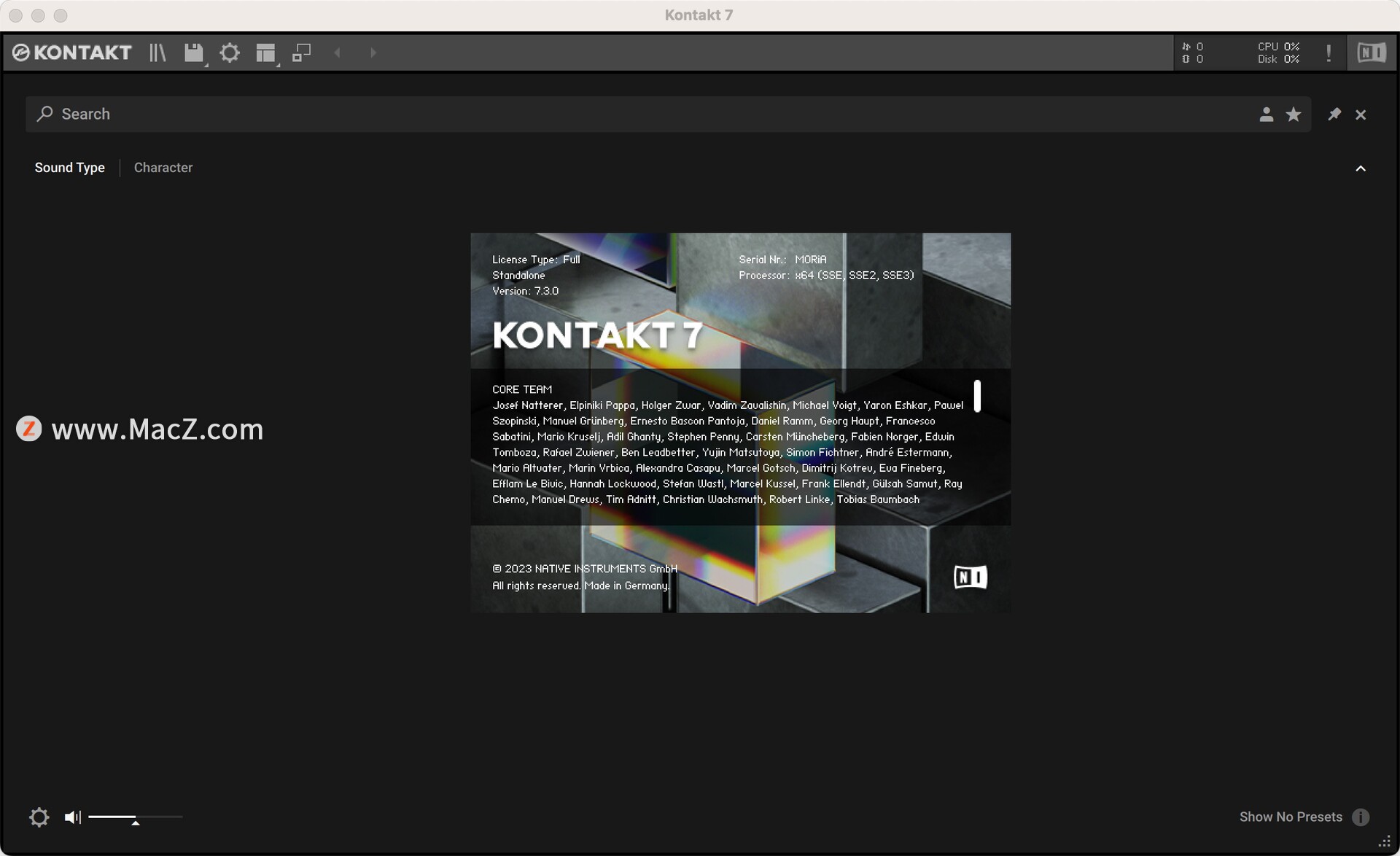 Native Instruments Kontakt 7 for Mac(专业音频采样器)