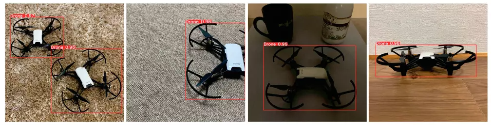 基于YOLO物体检测的无人机队列实时控制