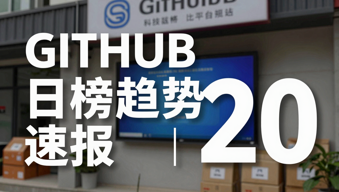 GitHub 日榜趋势速报 | 2026-10-04