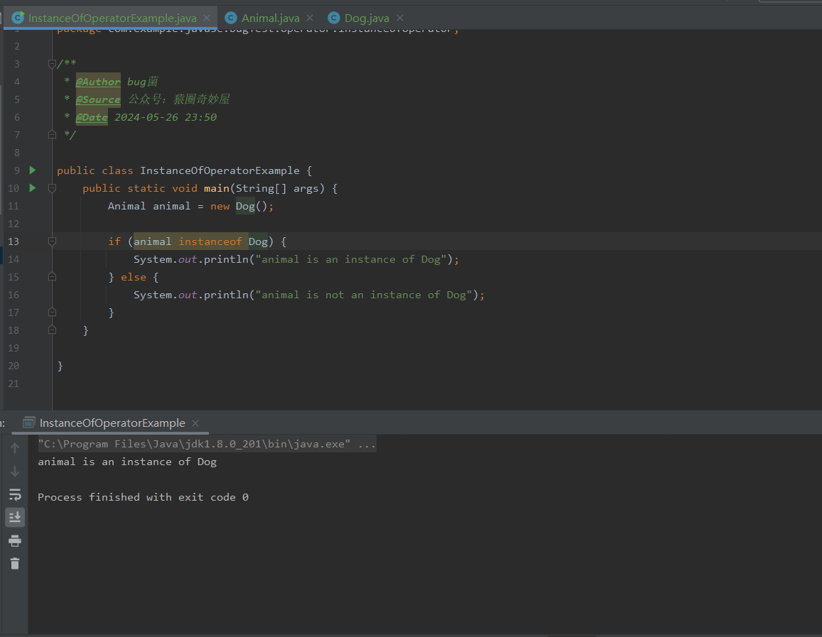 深入理解Java中的 instanceof 运算符及其应用，有点东西！-腾讯云开发者社区-腾讯云