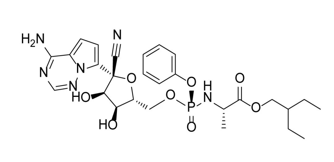 图1. Remdesivir 结构图