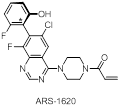 图1. ARS-1620的分子结构式