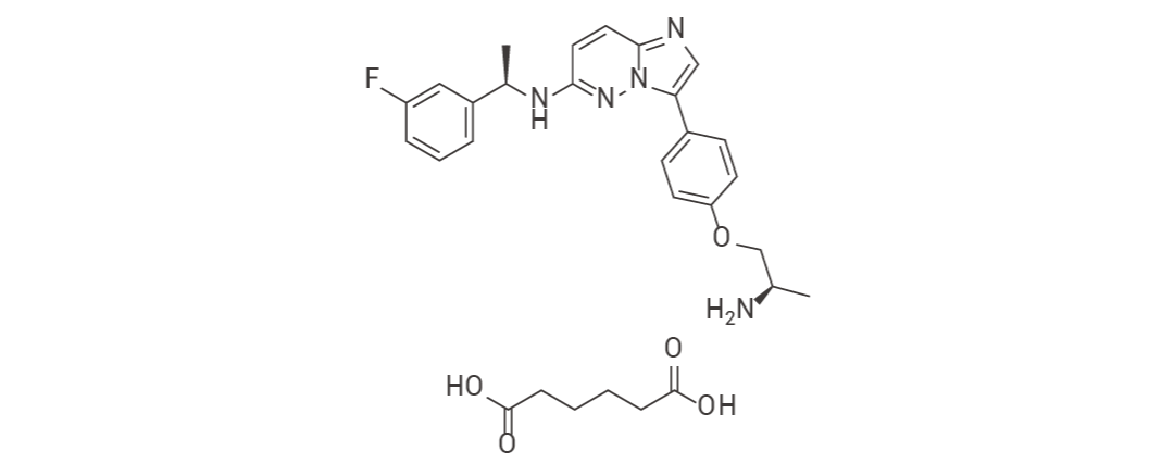 图 14. Taletrectinib 结构。