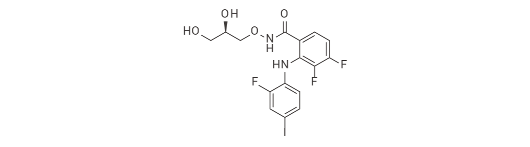 图 4. Mirdametinib 结构。