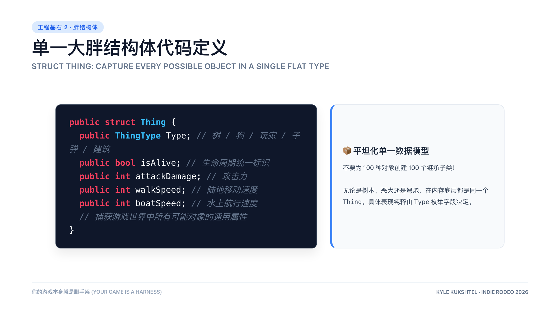 单一大胖结构体定义示例