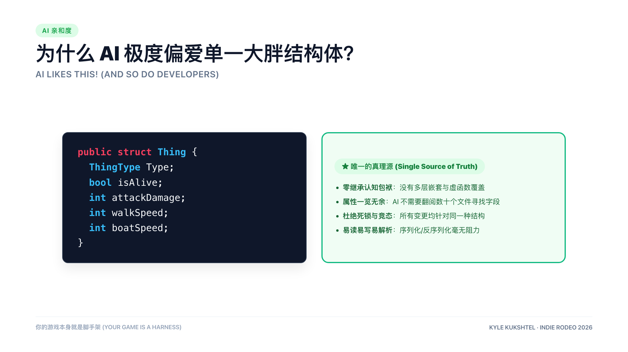 AI 对单一数据源结构的天然亲和度