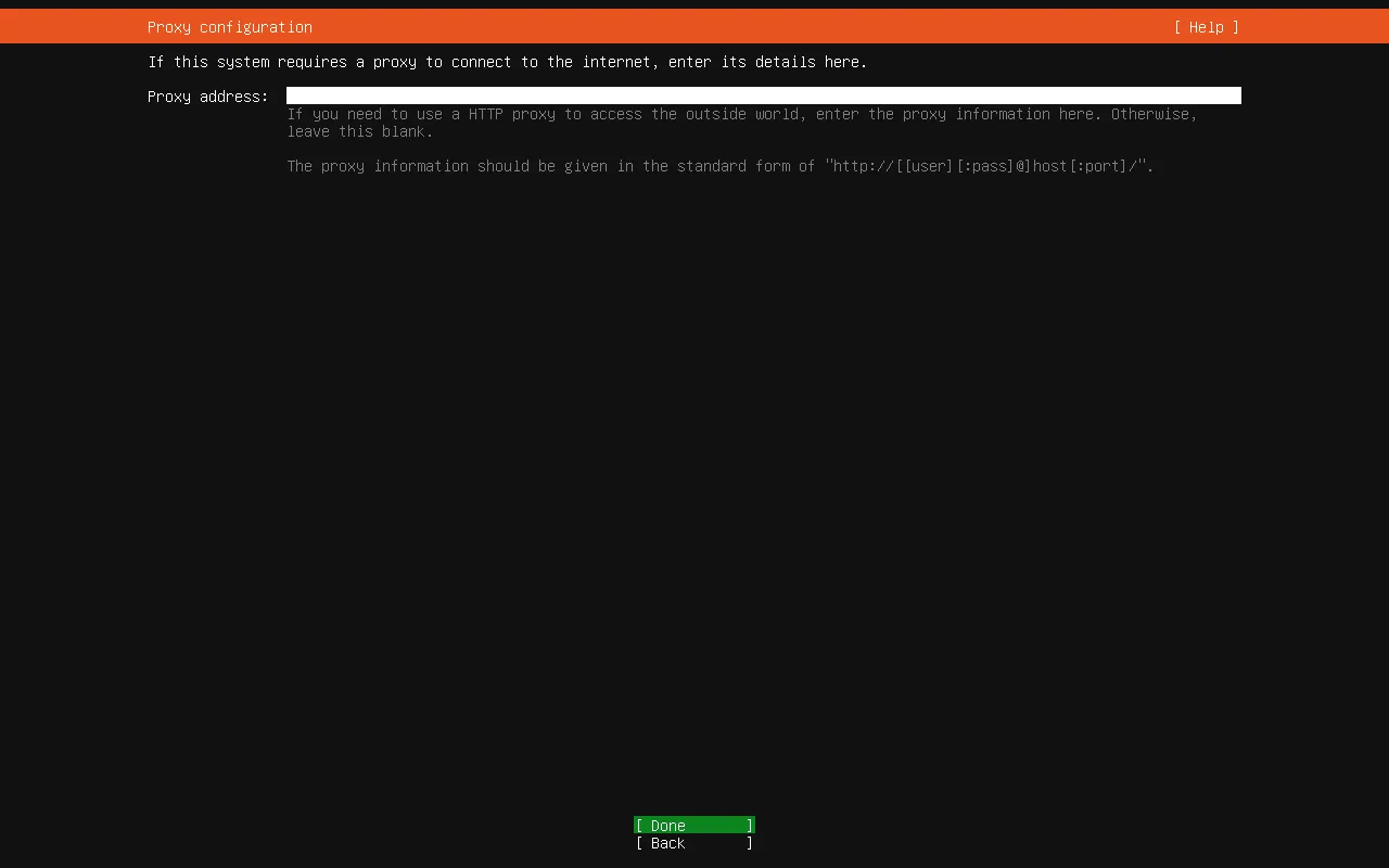Ubuntu Server 26.04 的代理地址