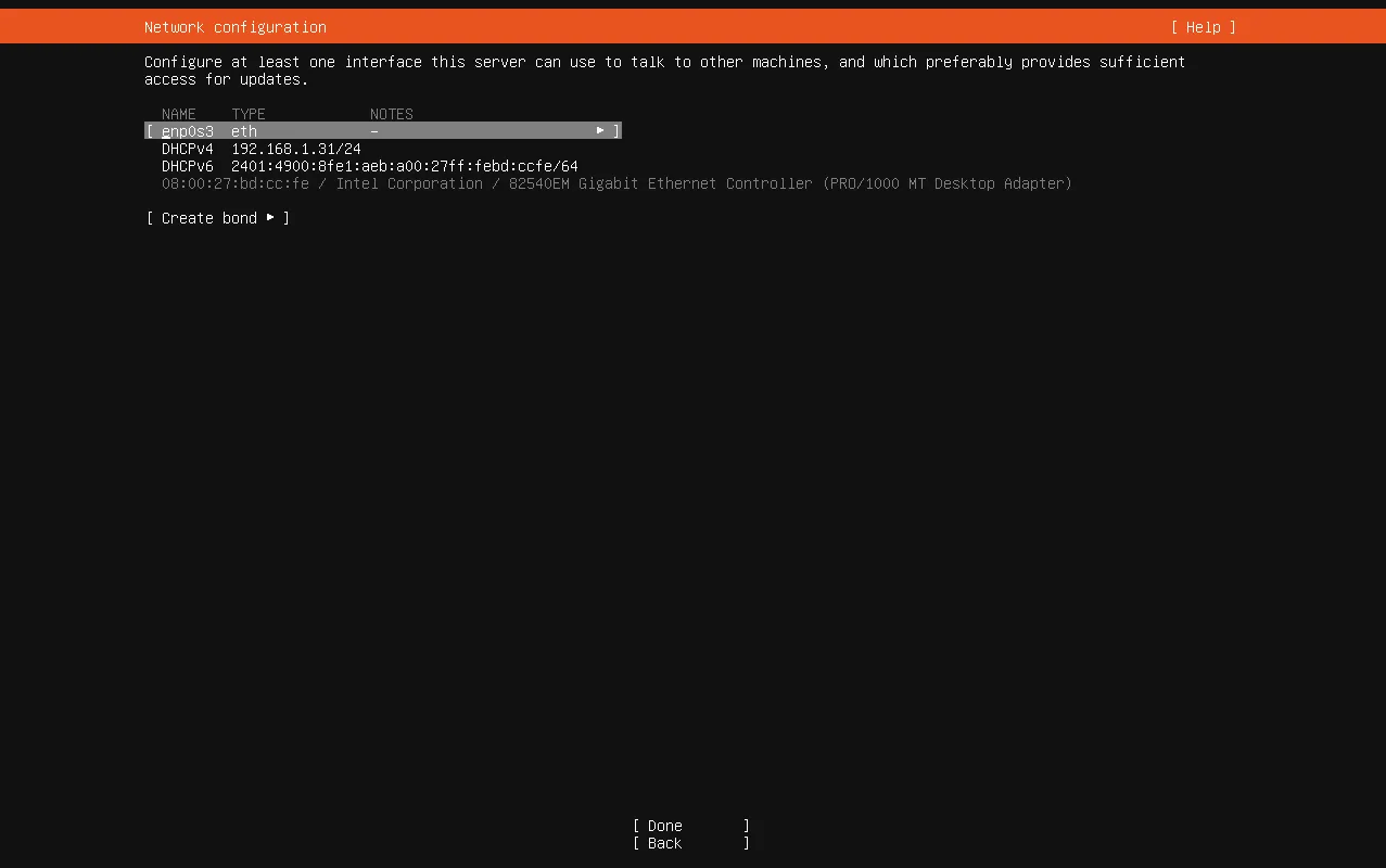 Ubuntu 26.04 安装期间的默认网络配置