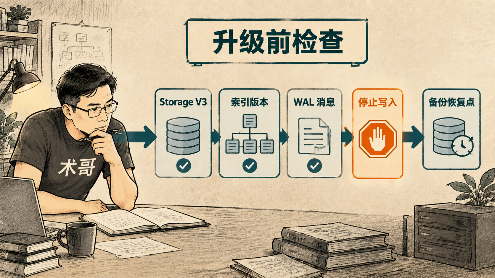 07 升级前,先画出自己的回滚窗口