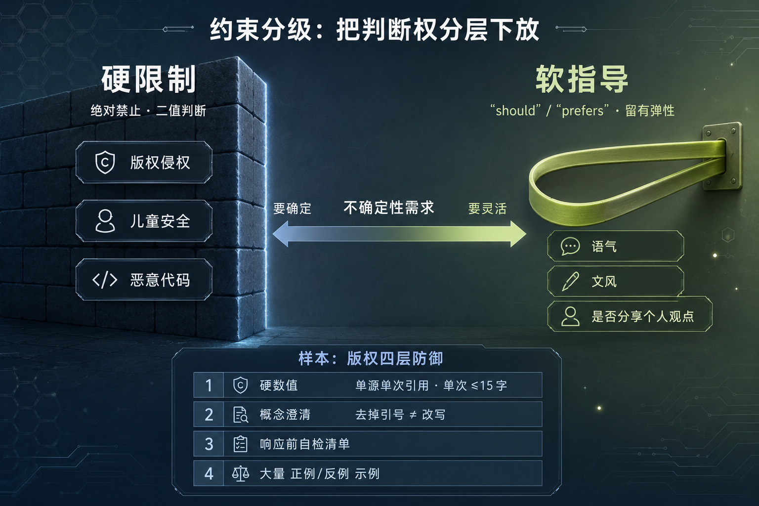 约束分级示意图