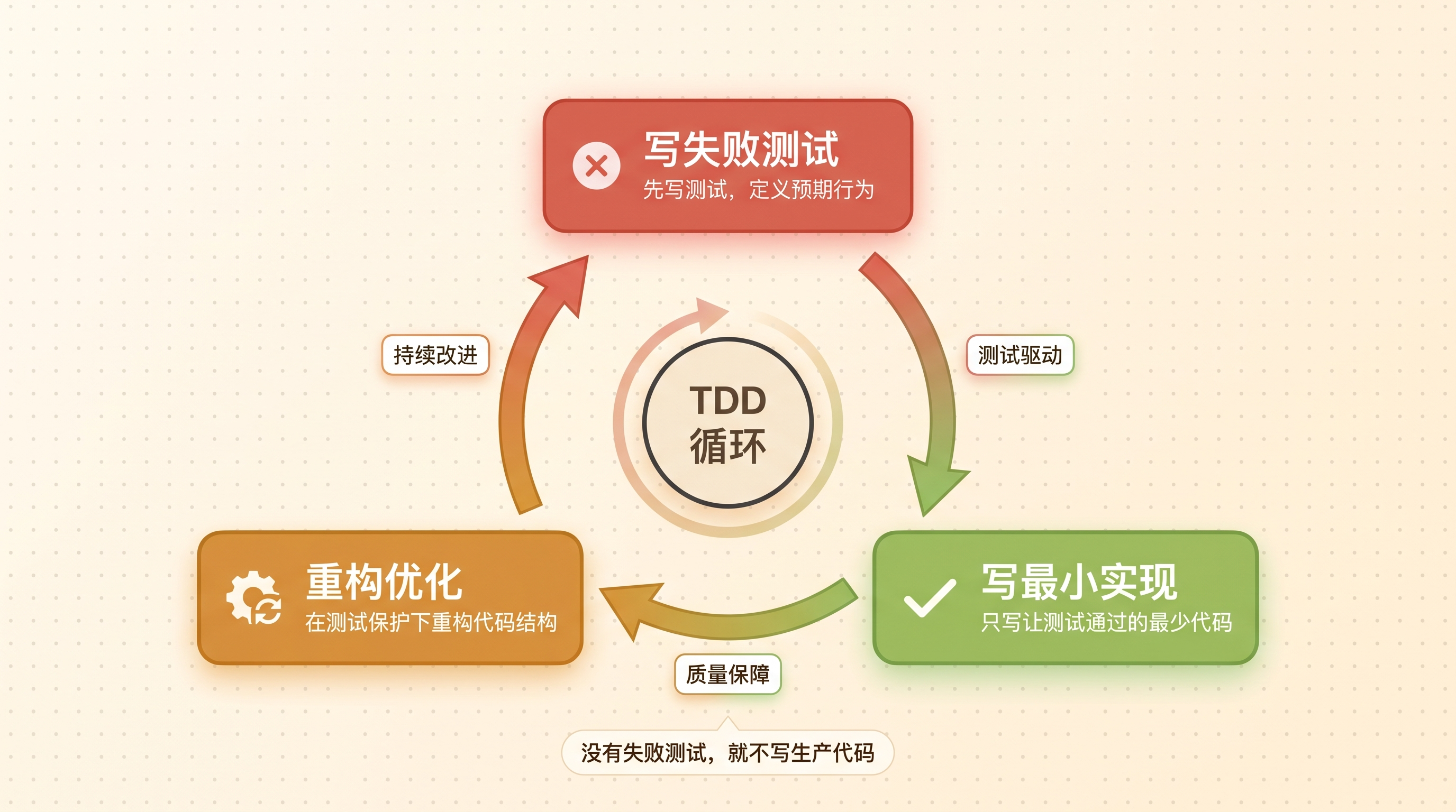 TDD 循环图