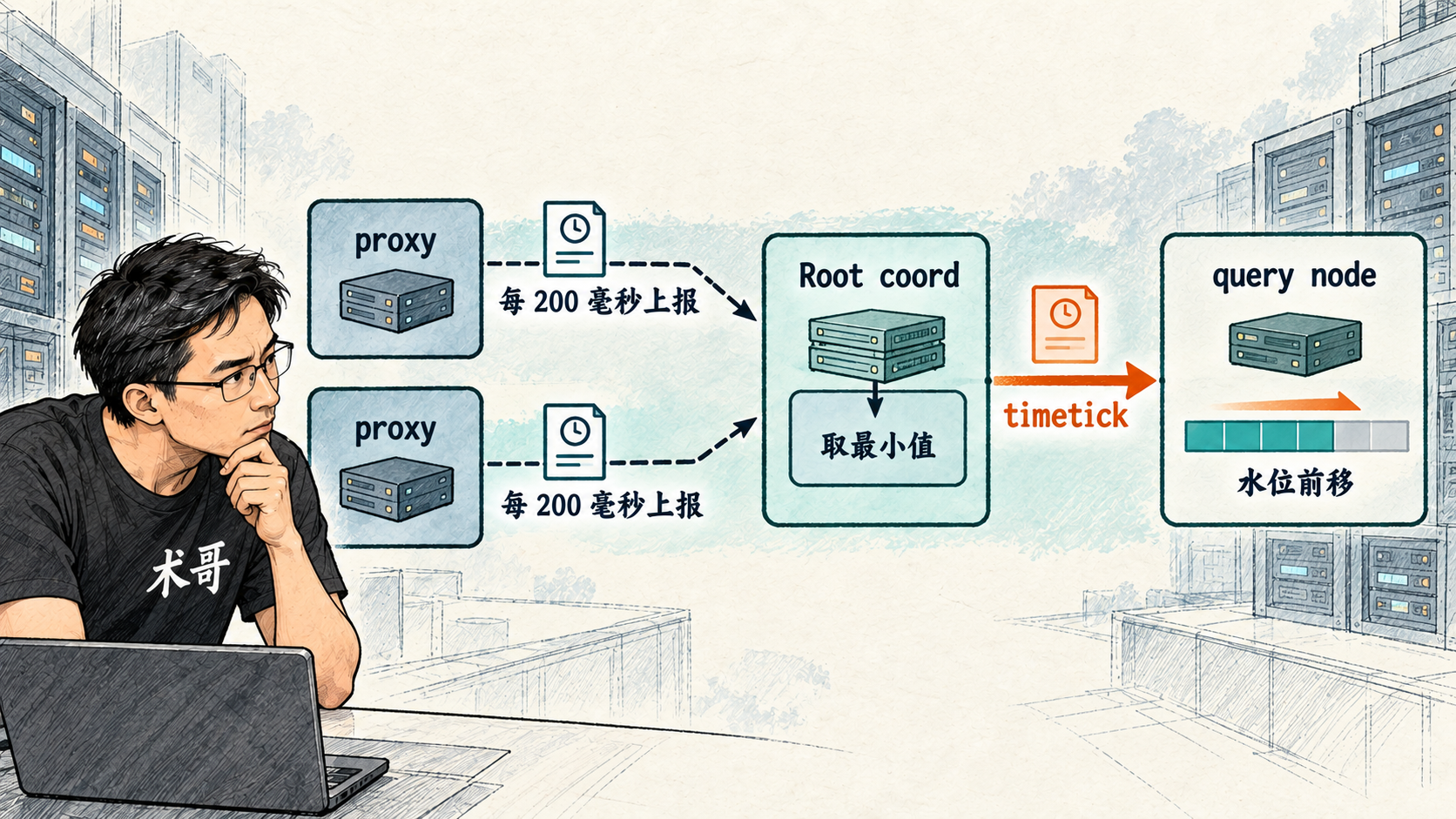 timetick 流水线