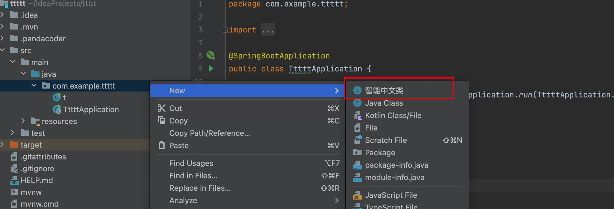图5：中文编程助手功能演示