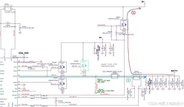 图1.14 充放电原理图