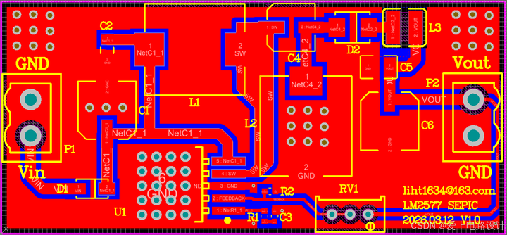 图2.2 PCB图