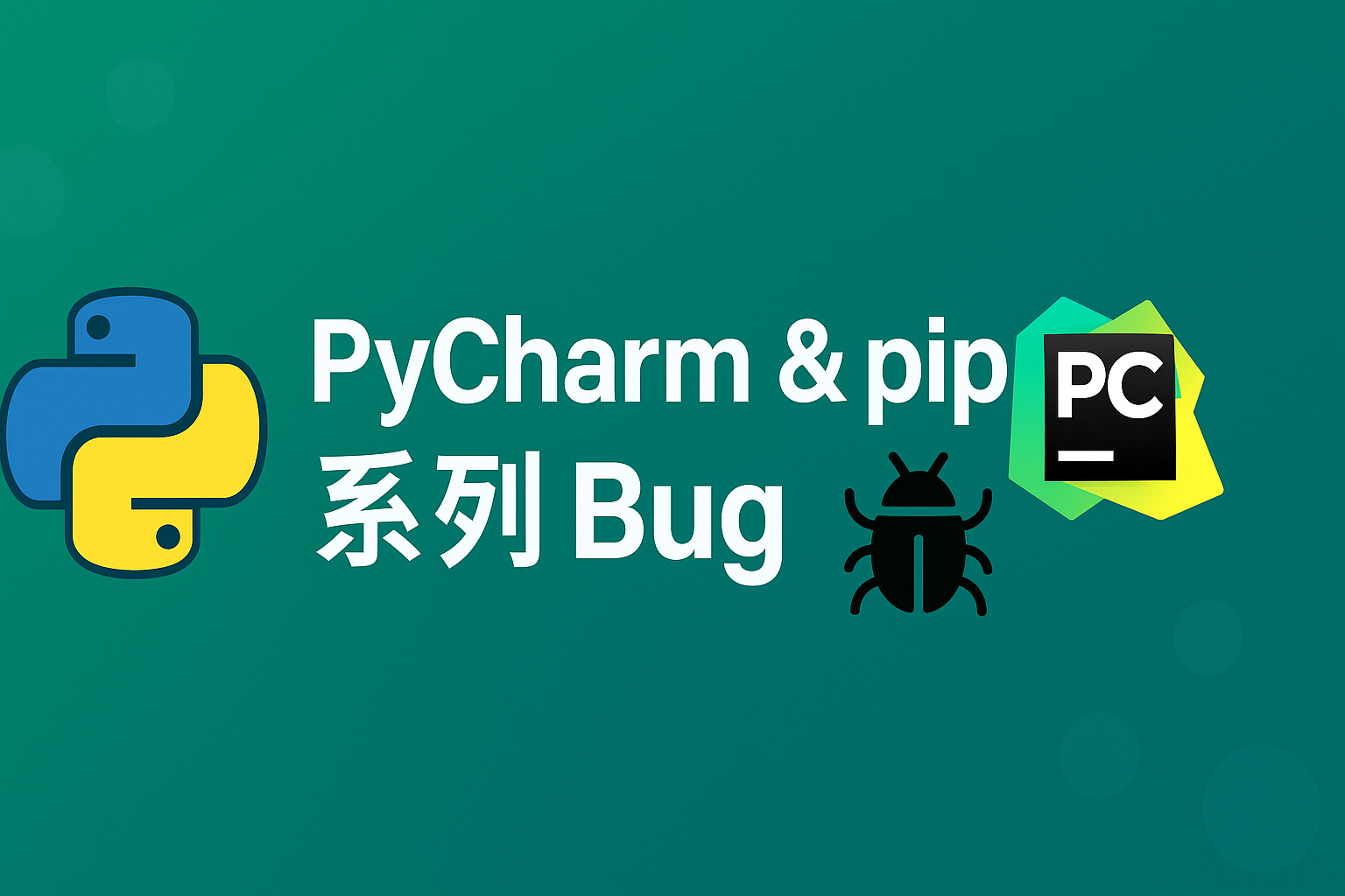 Python系列PyCharm控制台pip install报错