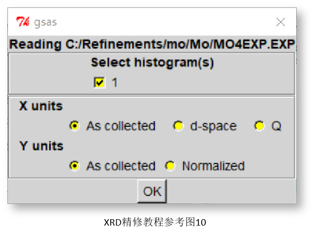 XRD精修教程参考图-11