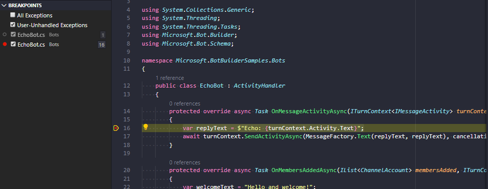 VS Code 解决方案资源管理器右键调试菜单