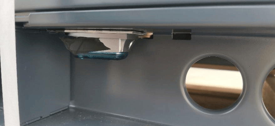 MSR165振动记录仪安装在机组货物上