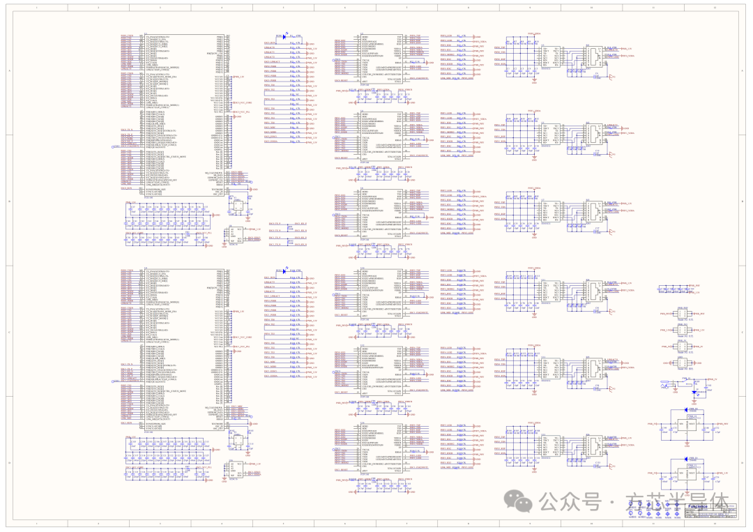 FCE1100与FCP1140六口分支器原理图